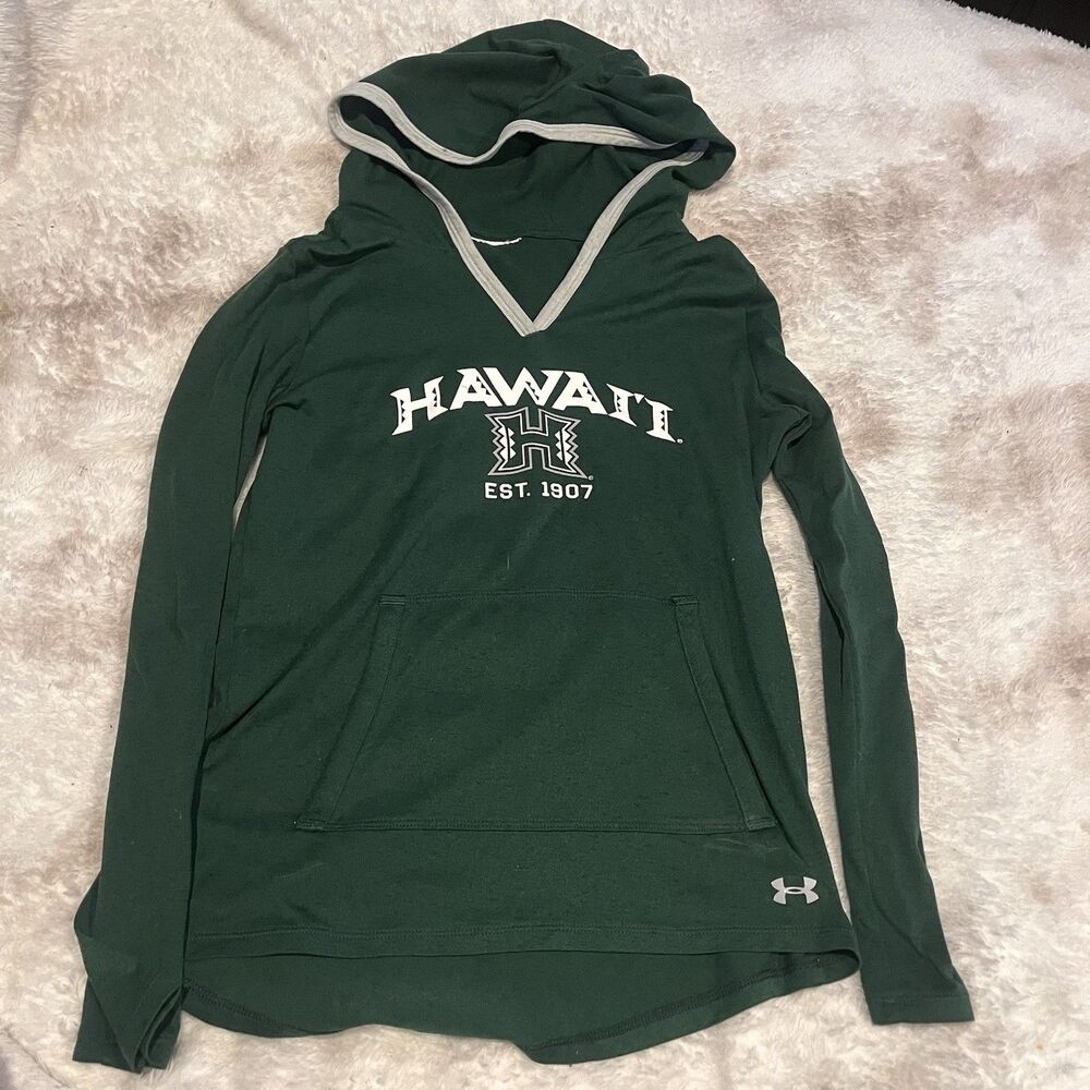 Under Armour University of Hawaii Rainbow Warriors Hoodie See Pics For Size
